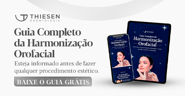 Guia Completo da Harmonização Facial – Baixe grátis | Thiesen Odontologia